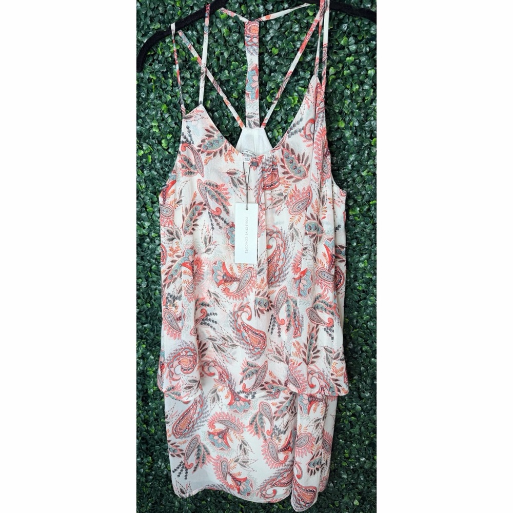 Collective Concepts Pink Paisley Blouse